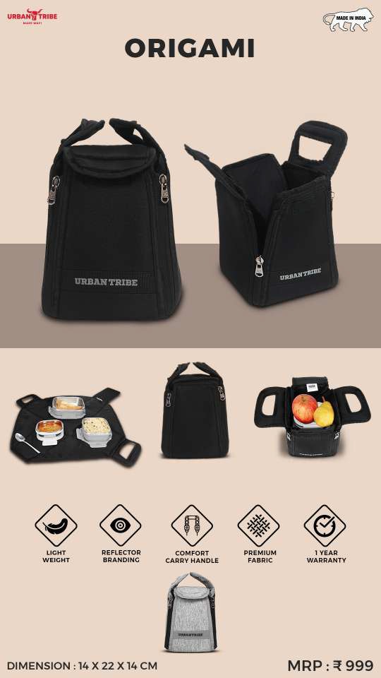 ORIGAMI Lunch & Snack Tote